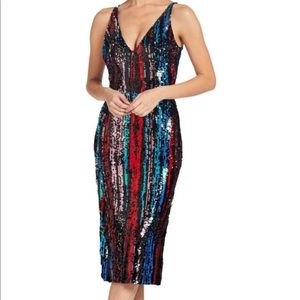 Multi Colored Sequin Dress